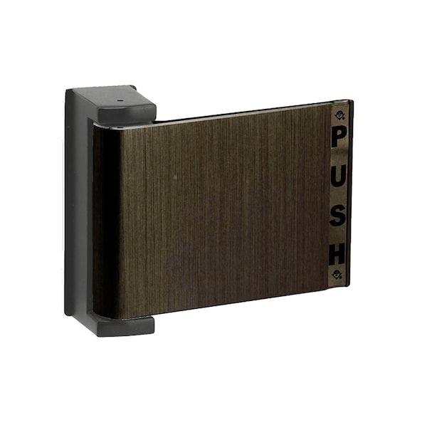 Flat Deadlatch Paddle, Push to Right, For 1-13/16 In. to 2 In. Thick Door, LHR or Exterior of RH,